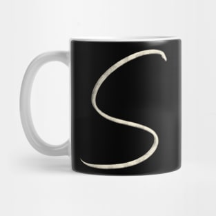 Hand Drawn Letter S Mug